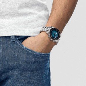 tissot pr516 chronograph quartz blau 40mm edelstahl