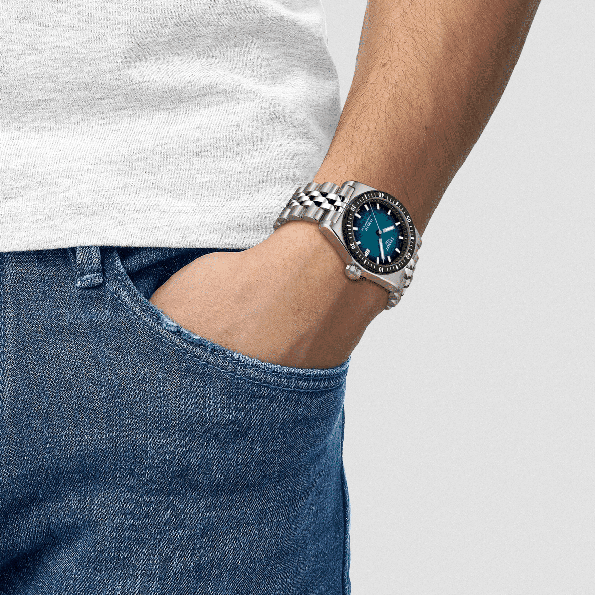 tissot pr516 powermatic 80 blau 38mm edelstahl