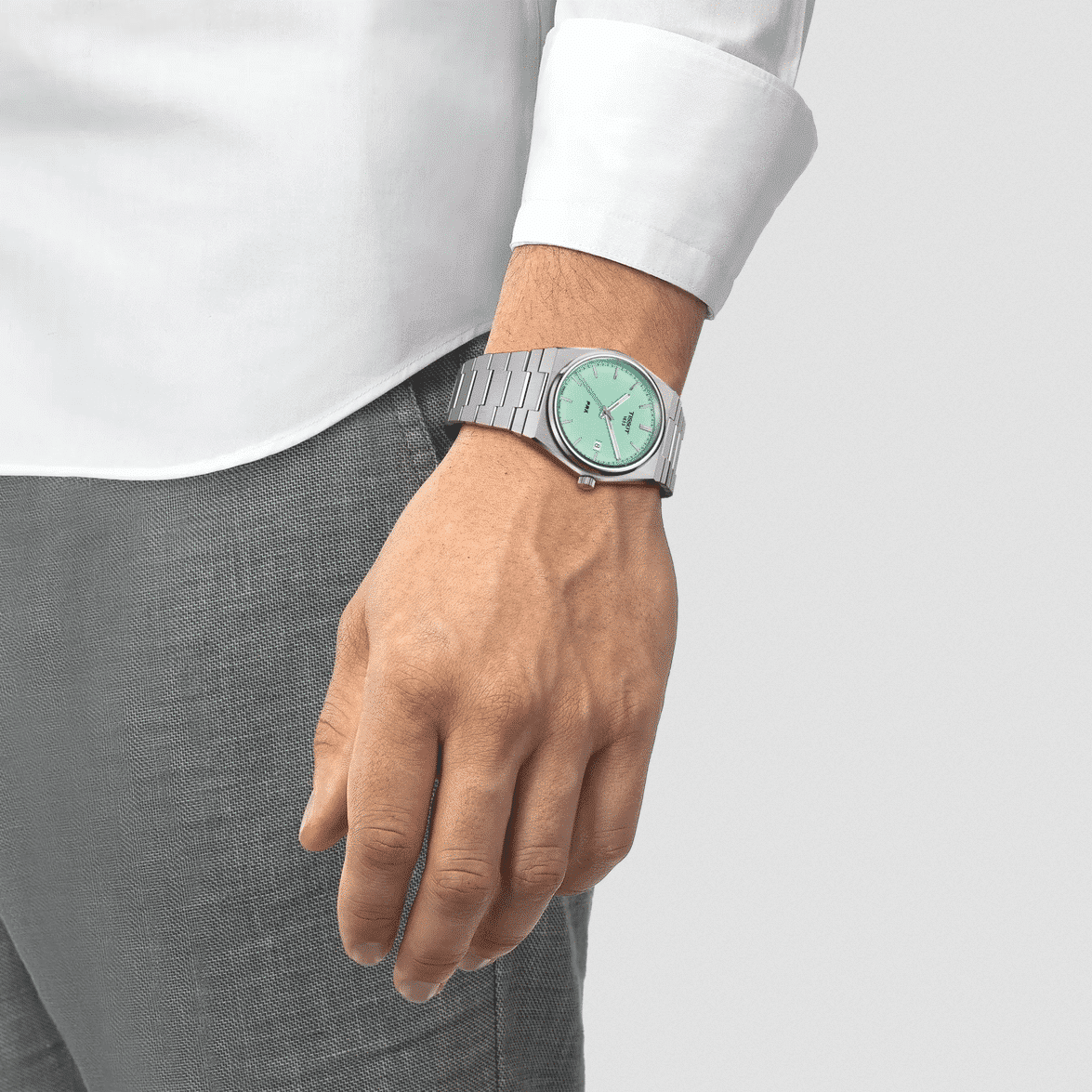 tissot prx 40 205 quarz – türkis 40mm edelstahl