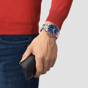 tissot seastar 1000 chronograph quarz – blau 45mm edelstahl