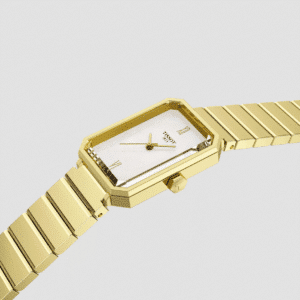 tissot srv quarz perlmutt gold 30mm edelstahl