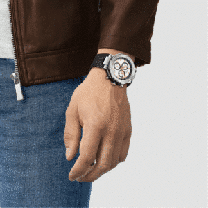 tissot t race quarz chronograph – weiß 45mm edelstahl