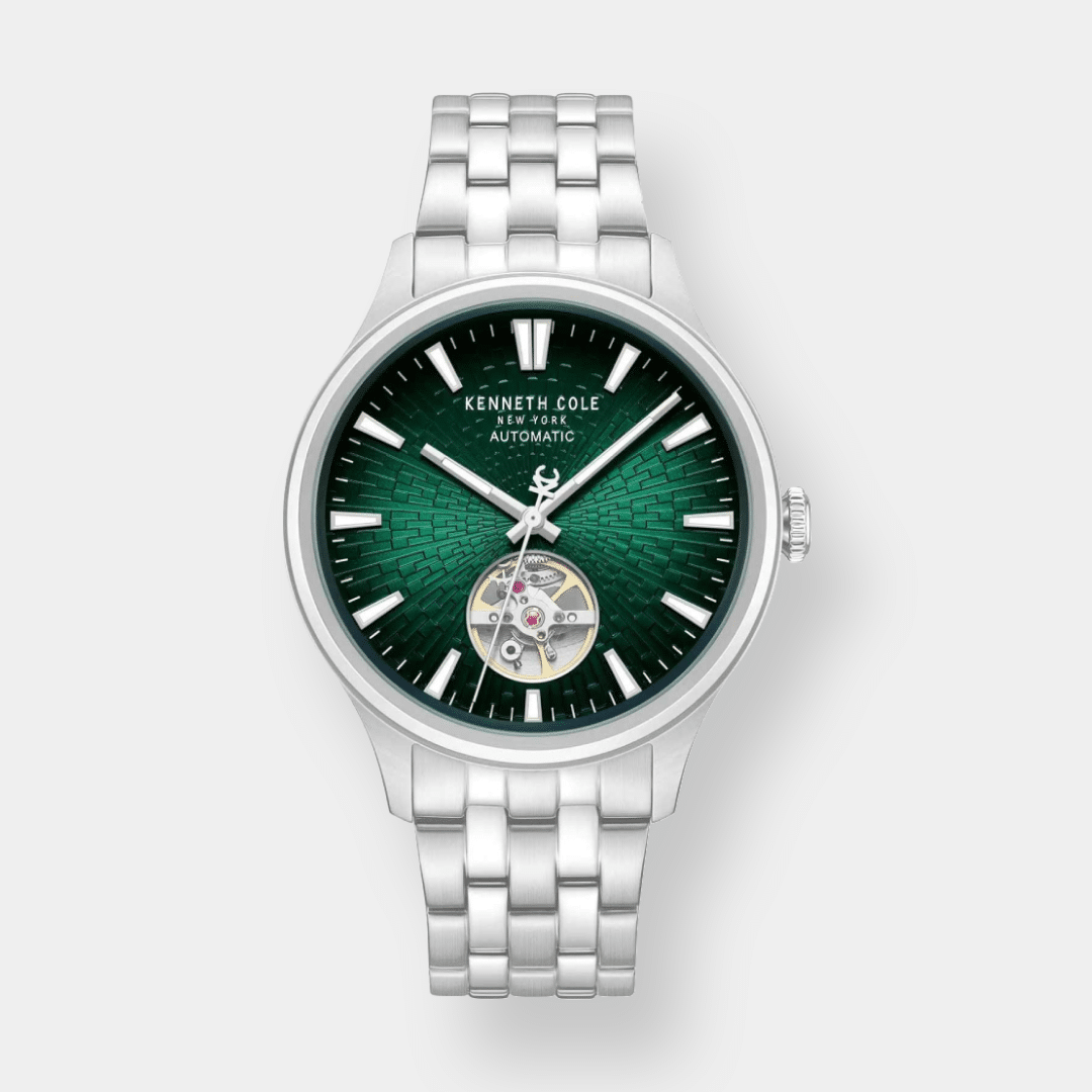 Kenneth Cole Newport Automatik - Grün 42mm Edelstahl