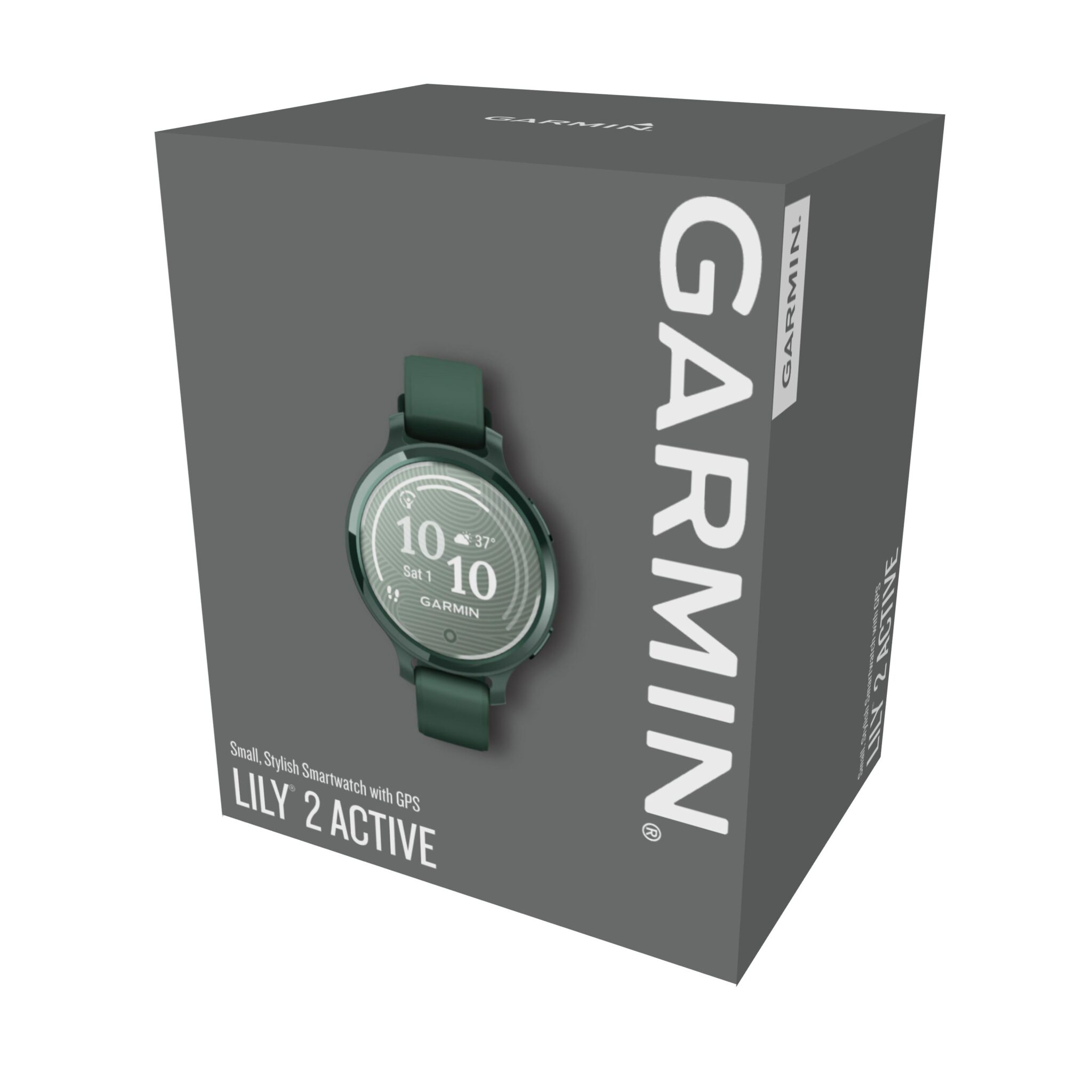 Garmin Lily 2 Active 38 mm Jaspisgrün – GPS-Fitness-Smartwatch / Silikonarmband – Bild 4