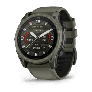 Garmin tactix 8 AMOLED 51 mm Olivgrün Cerakote – Taktische GPS-Smartwatch / Silikonarmband