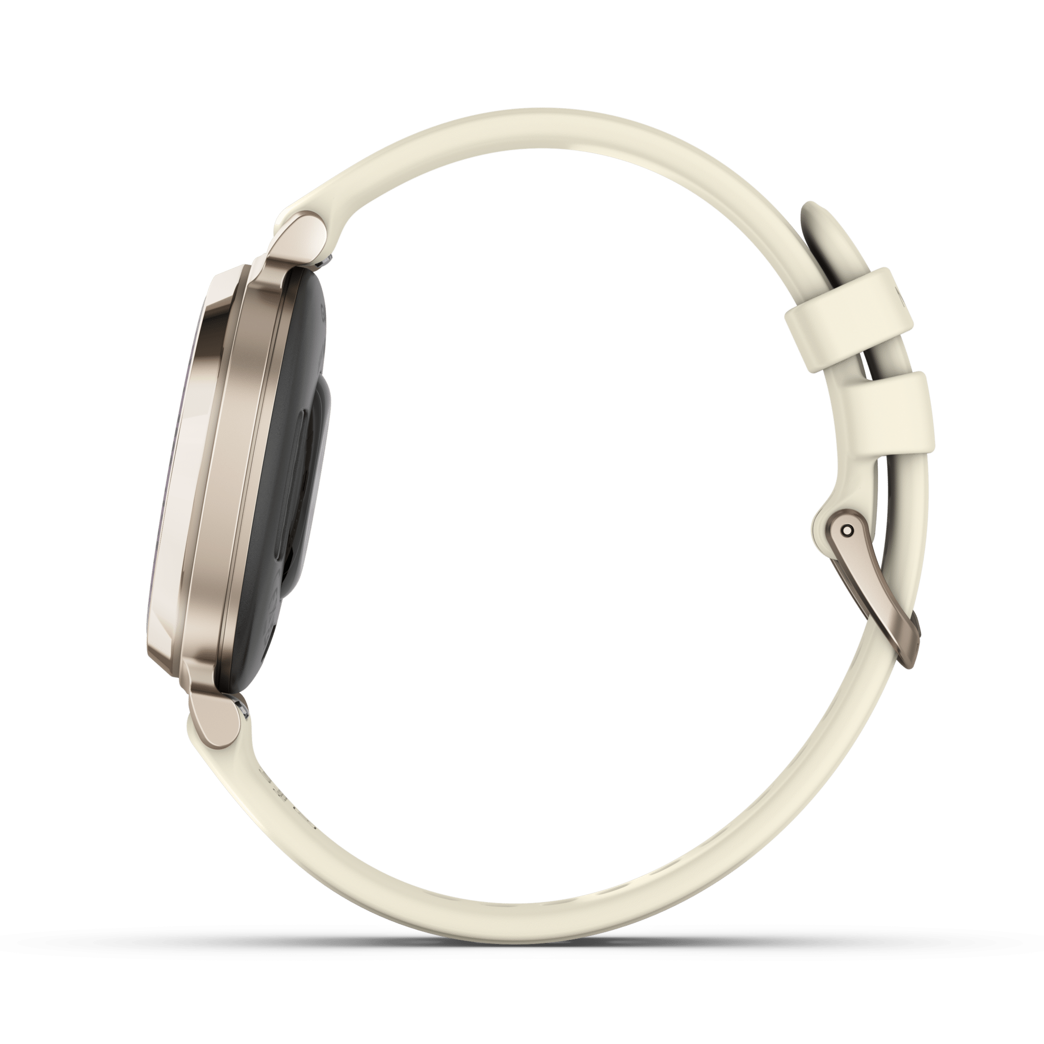 Titel Garmin Lily 2 35 mm Kokosnuss / Cremegold – Fitness-Smartwatch / Silikonarmband – Bild 4