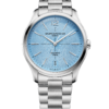 baume & mercier clifton 10870 baumatic 39 mm gletscherblau – herren automatikuhr / edelstahlarmband