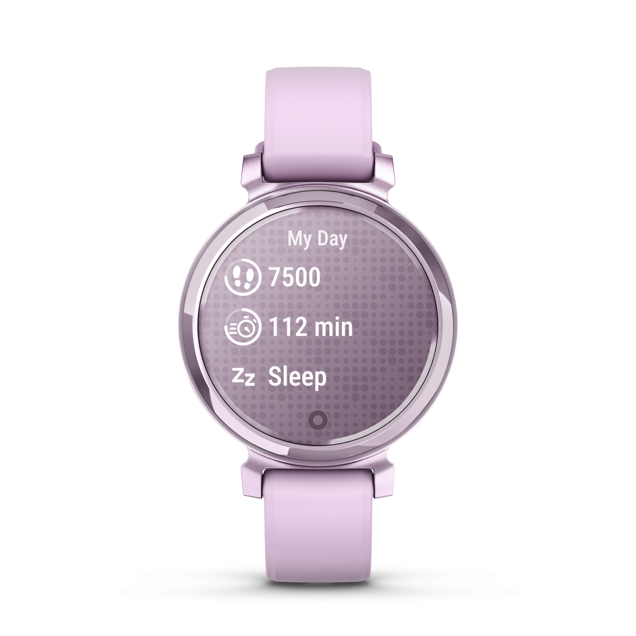Garmin Lily 2 35 mm Flieder – Fitness-Smartwatch / Silikonarmband – Bild 2
