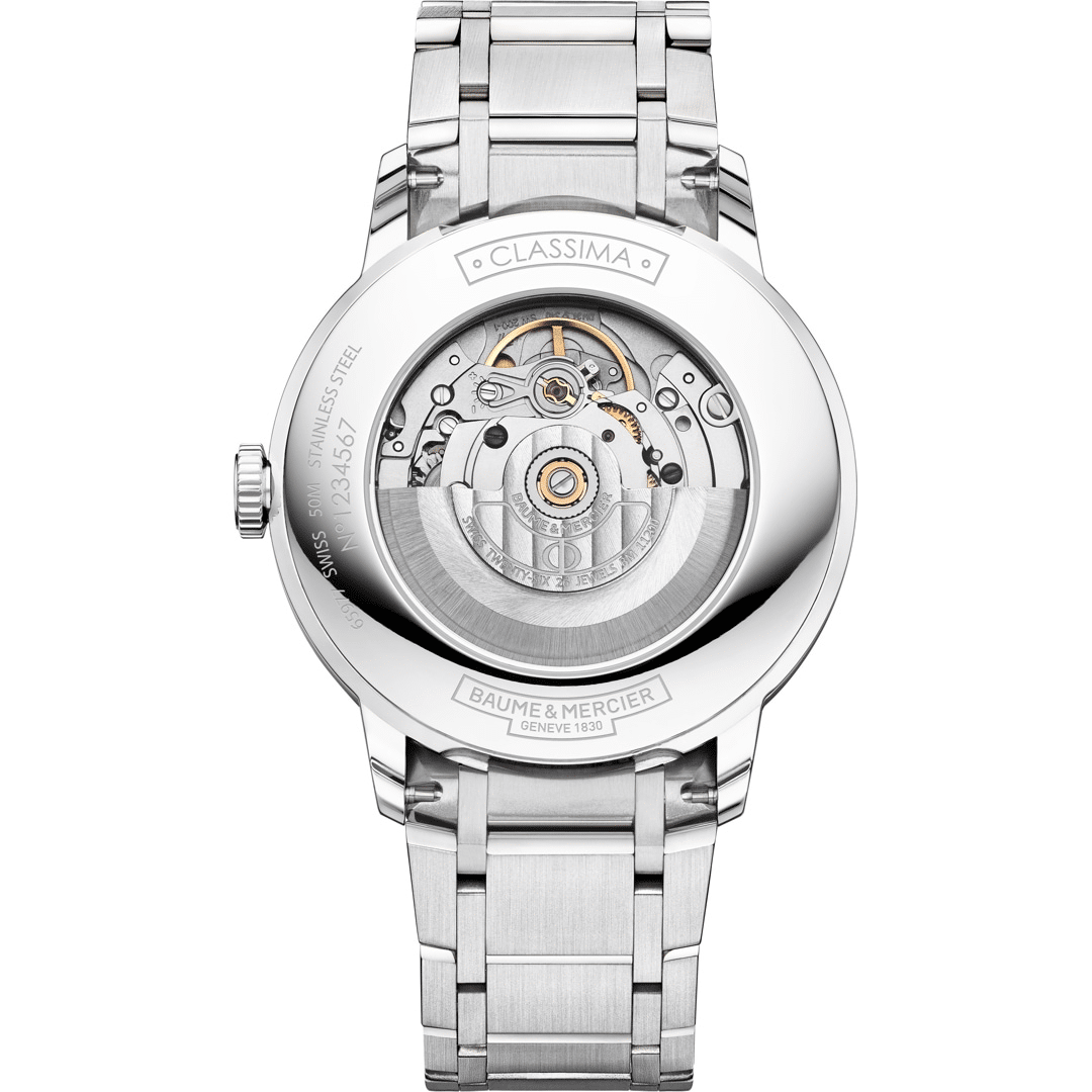 Baume et Mercier Classima 10854 Automatik - Silber 40mm – Bild 2
