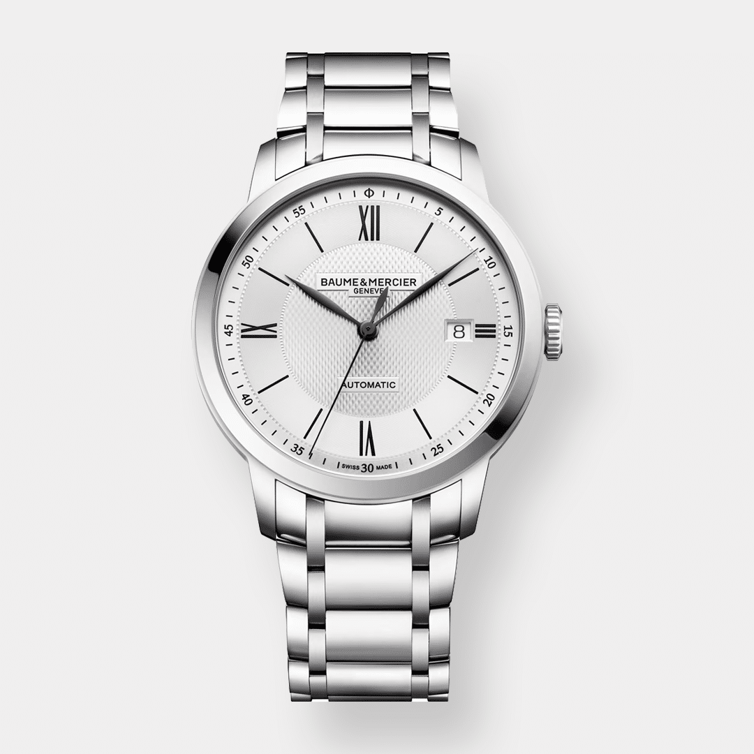 Baume et Mercier Classima 10854 Automatik - Silber 40mm