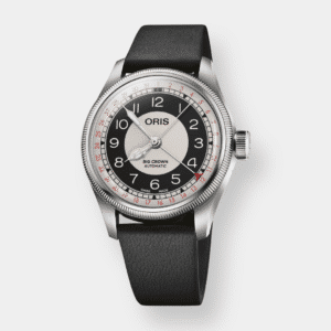 Oris Big Crown Pointer Date Bullseye Automatik - 38mm Leder