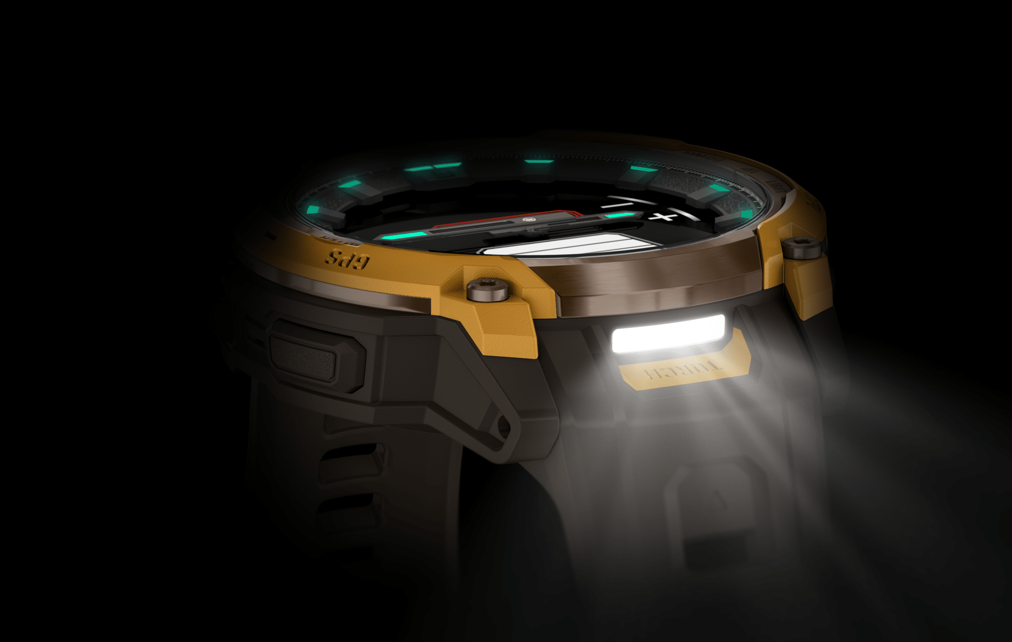 Garmin Instinct Crossover AMOLED 45 mm Bronze / Sunburst – Hybrid-GPS-Outdoor-Smartwatch / Silikonarmband – Bild 5