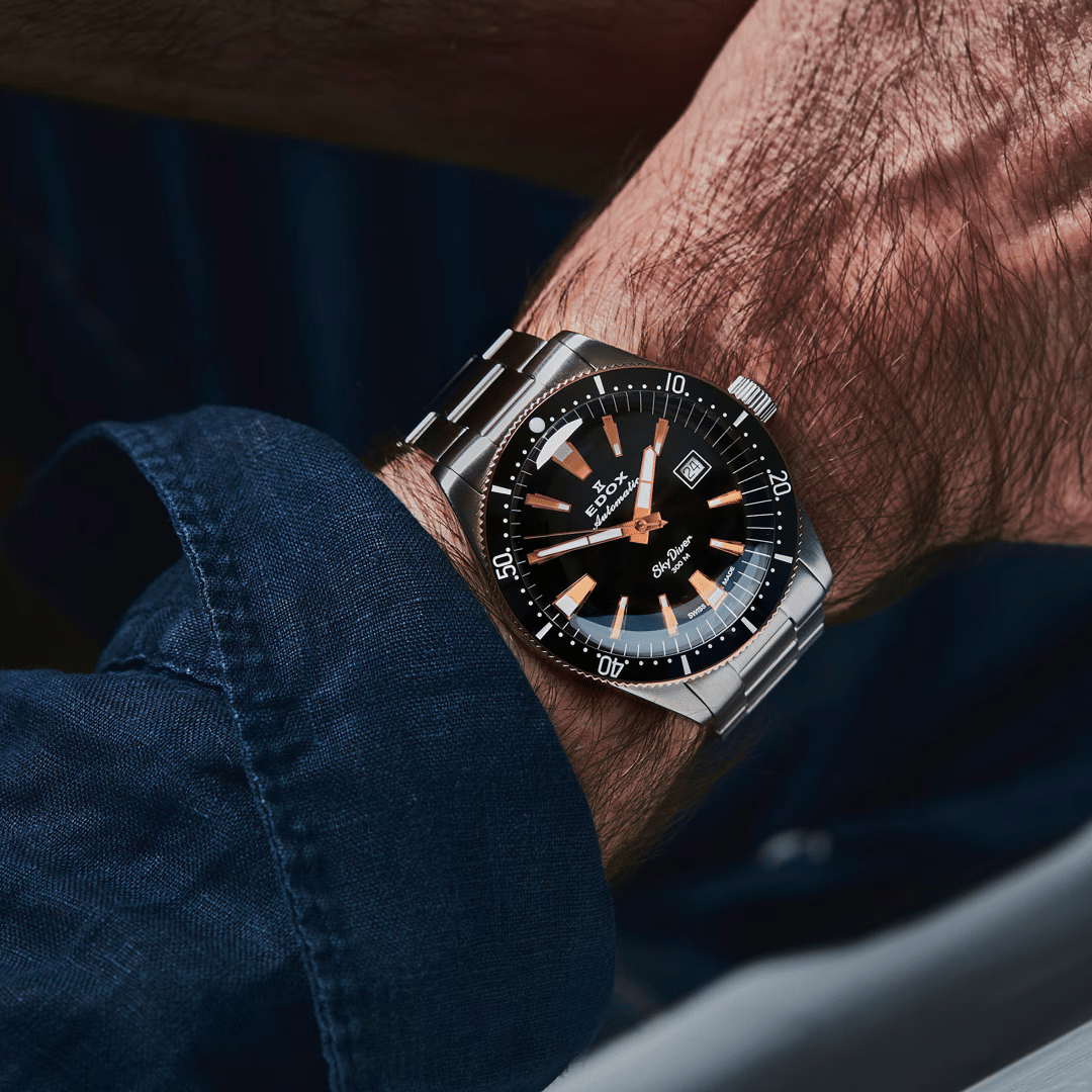 Edox . SkyDiver Date Automatic - 42mm Limited Edition – Bild 2
