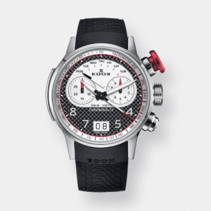 edox . chronorally chronograph quarz 45mm limited edition