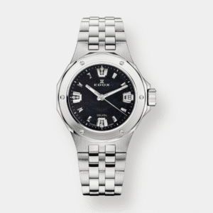edox . delfin diver date 33 quarz 33mm edelstahl