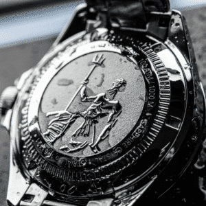 edox . neptunian date automatik blau 44mm edelstahl