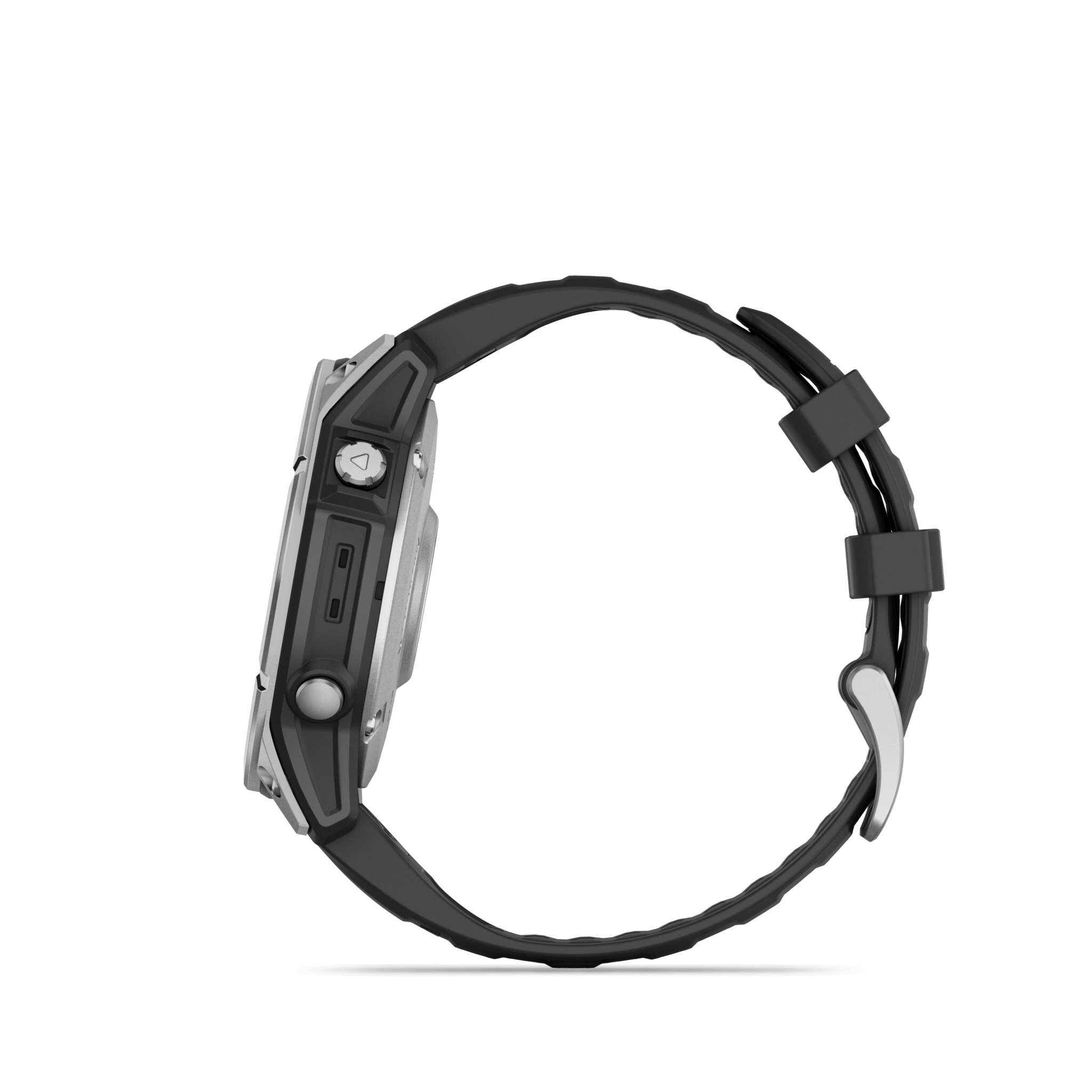 Garmin fenix E AMOLED 47 mm Schwarz / Silber – GPS-Multisport-Smartwatch / Silikonarmband – Bild 5