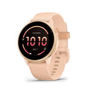 Garmin vivoactive 6 AMOLED 42 mm Pink Dawn – GPS-Fitness-Smartwatch / Silikonarmband