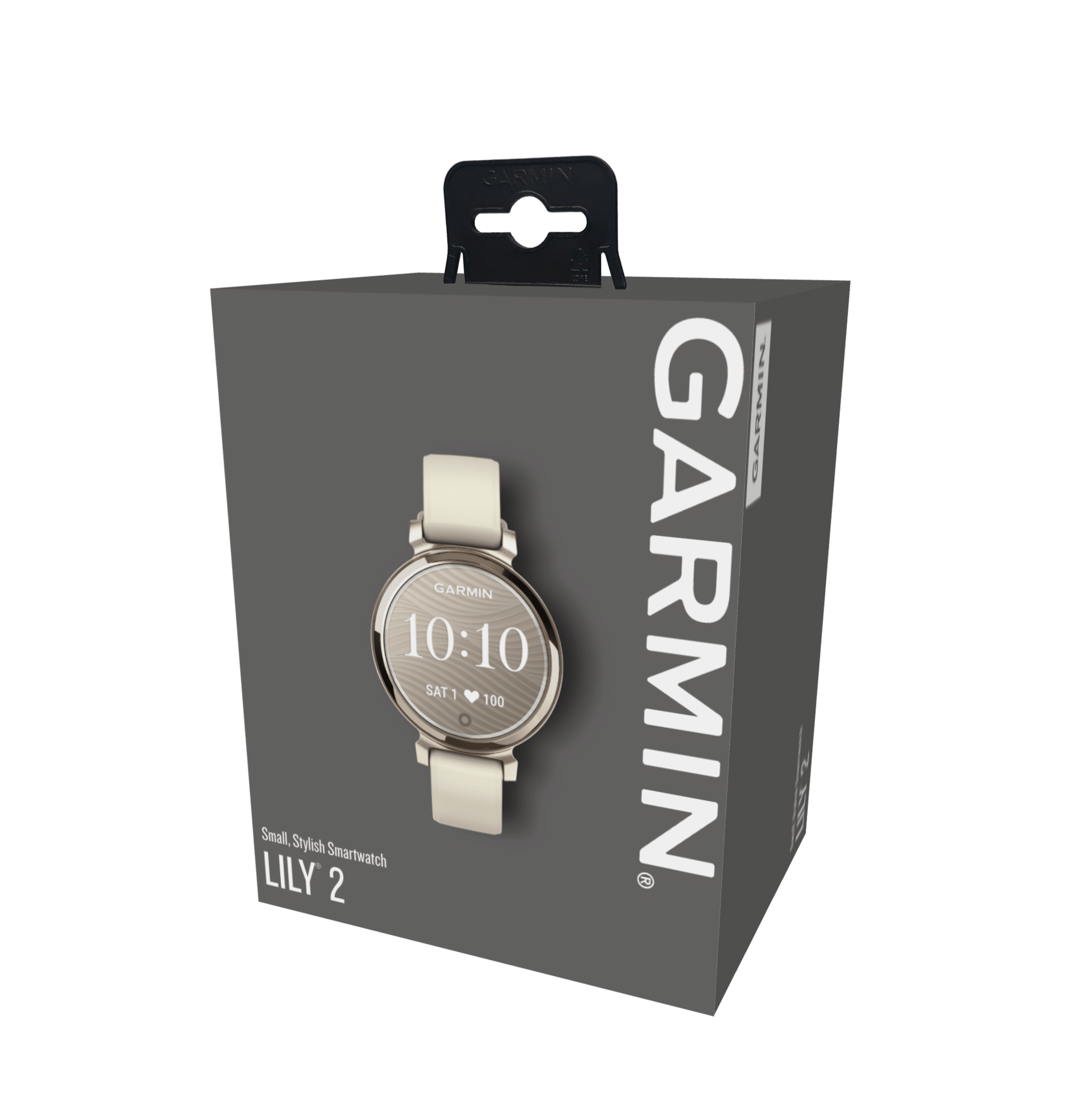 Titel Garmin Lily 2 35 mm Kokosnuss / Cremegold – Fitness-Smartwatch / Silikonarmband – Bild 6