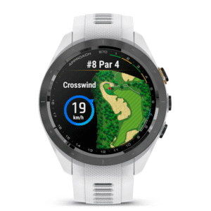 garmin approach s70 amoled 42 mm weiss – golf & lifestyle / silikonarmband