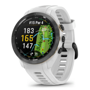 garmin approach s70 amoled 42 mm weiss – golf & lifestyle / silikonarmband