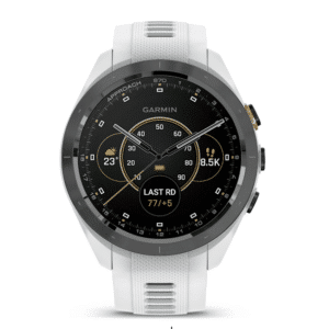garmin approach s70 amoled 42 mm weiss – golf & lifestyle / silikonarmband