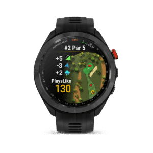 garmin approach s70 amoled 47 mm schwarz – golf & lifestyle / silikonarmband