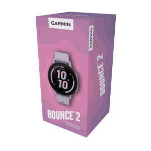 garmin bounce 2 helllila – kinder & kids smartwatch / silikonarmband
