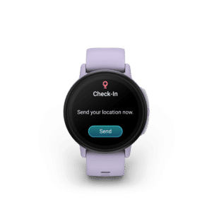 garmin bounce 2 helllila – kinder & kids smartwatch / silikonarmband