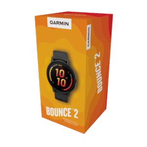 garmin bounce 2 schiefergrau – kinder & kids smartwatch / silikonarmband