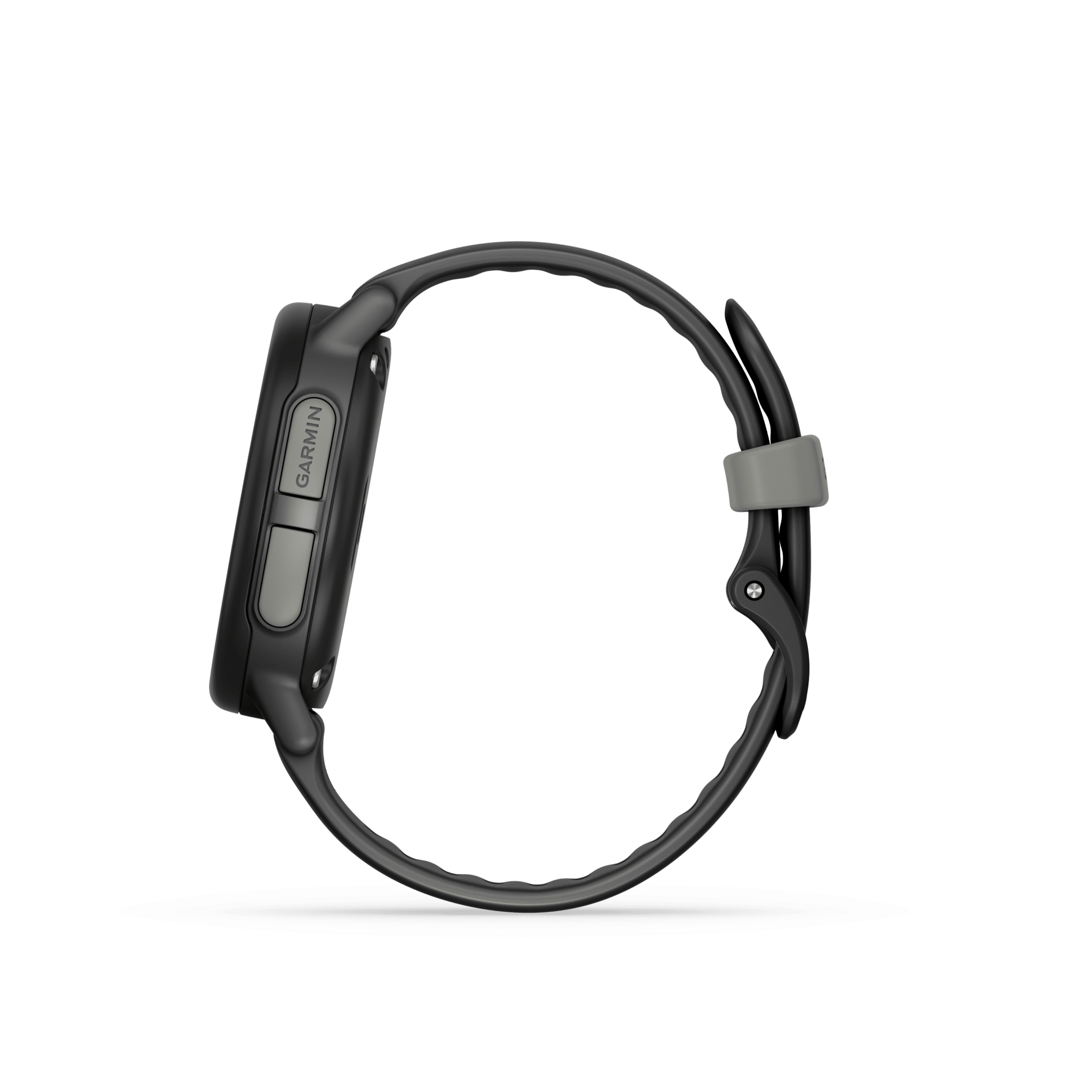 garmin bounce 2 schiefergrau – kinder & kids smartwatch / silikonarmband