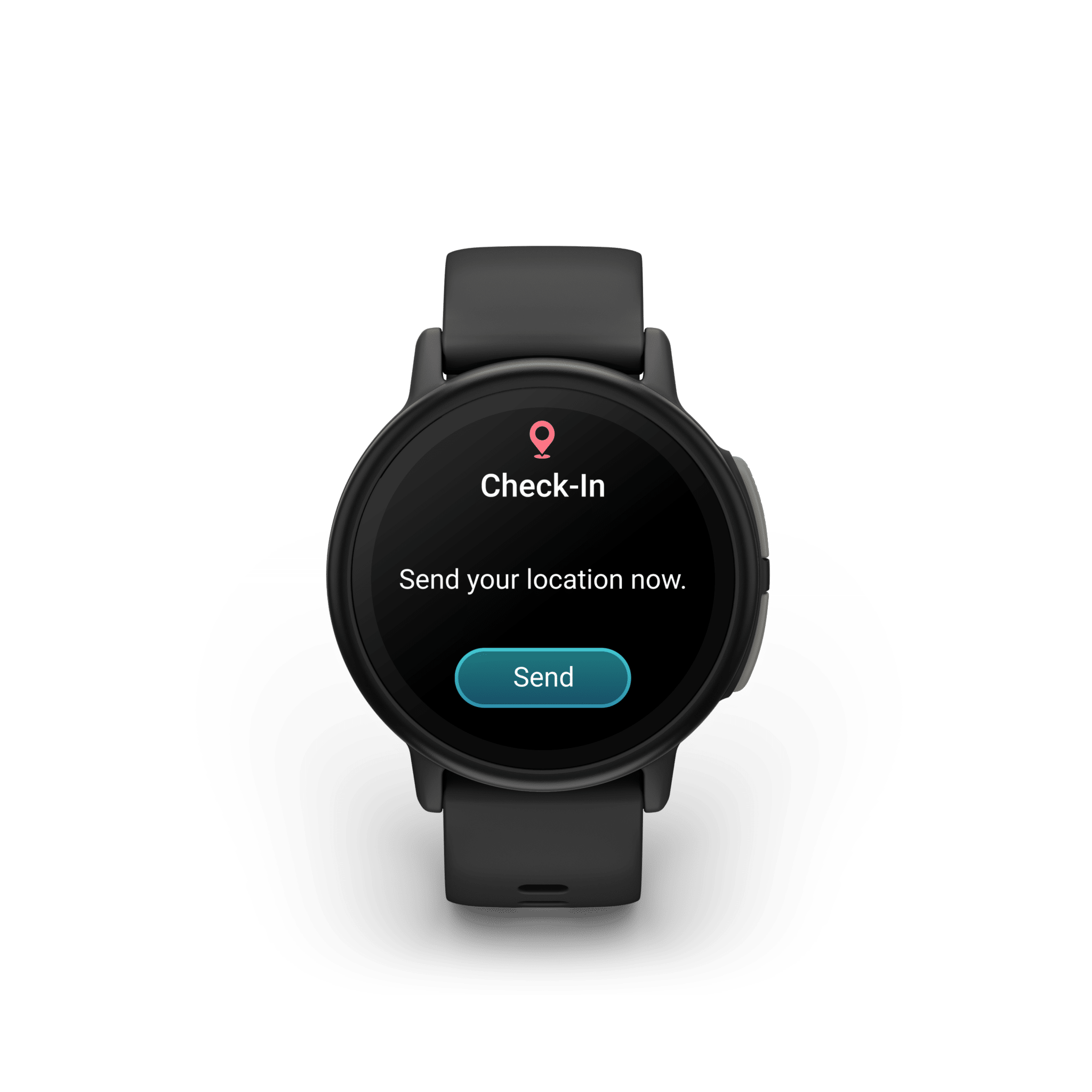 garmin bounce 2 schiefergrau – kinder & kids smartwatch / silikonarmband
