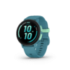 garmin bounce 2 türkis – kinder & kids smartwatch / silikonarmband