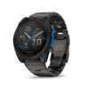 garmin d2 mach 2 amoled 51 mm schwarz – aviator smartwatch / titanarmband