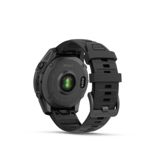 garmin fenix e amoled 47 mm schwarz / schiefergrau – gps multisport smartwatch / silikonarmband