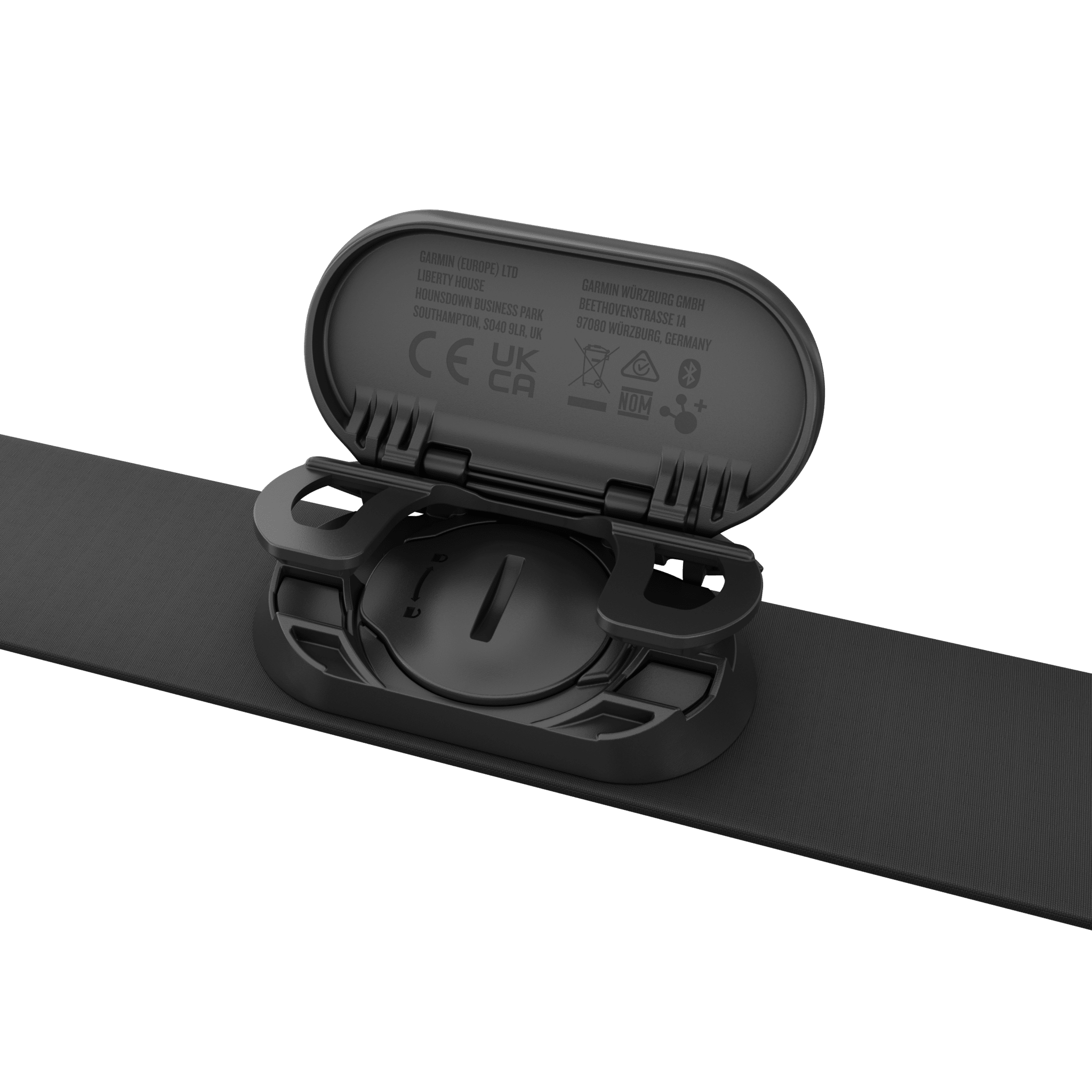 garmin hrm fit – herzfrequenz brustgurt / clip system