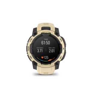 garmin instinct 3 amoled 45 mm grau/citrine – limited edition / multisport & outdoor / silikonarmband