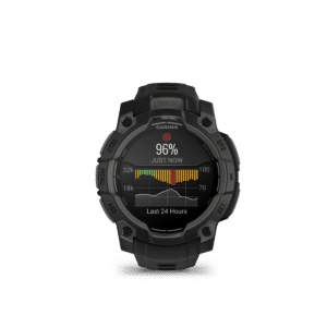 garmin instinct 3 amoled 45 mm schwarz – multisport & outdoor / silikonarmband