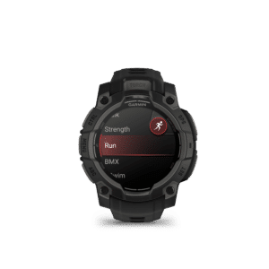 garmin instinct 3 amoled 45 mm schwarz – multisport & outdoor / silikonarmband