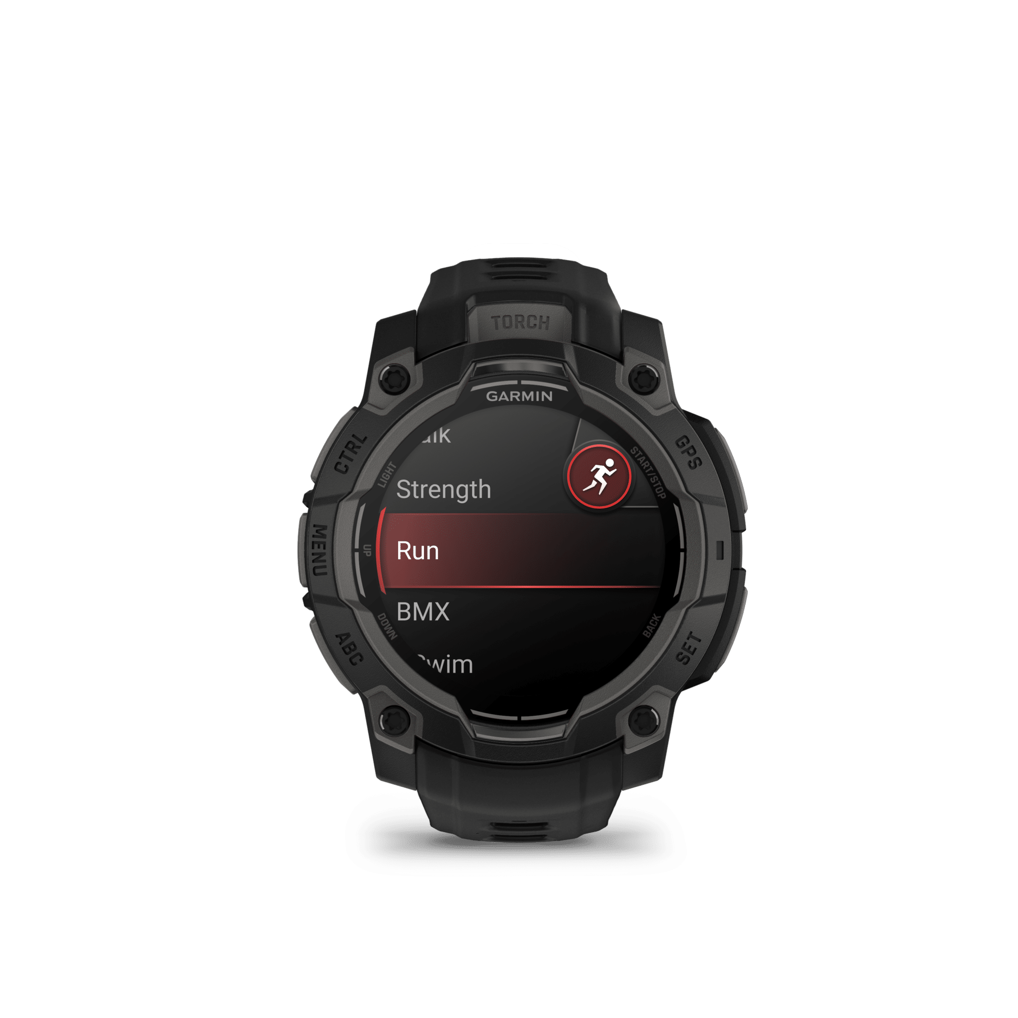 garmin instinct 3 amoled 45 mm schwarz – multisport & outdoor / silikonarmband