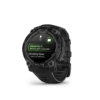 garmin instinct 3 amoled 45 mm schwarz – multisport & outdoor / silikonarmband