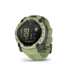 Garmin Instinct 3 AMOLED 50 mm Kieselgrau / Farngrün – Limited Edition GPS-Outdoor-Smartwatch / Silikonarmband