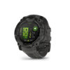 garmin instinct 3 amoled 50 mm schwarz / kohle – gps outdoor smartwatch / silikonarmband
