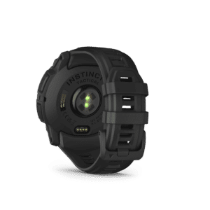 garmin instinct 3 amoled 50 mm tactical edition schwarz – gps outdoor smartwatch / silikonarmband
