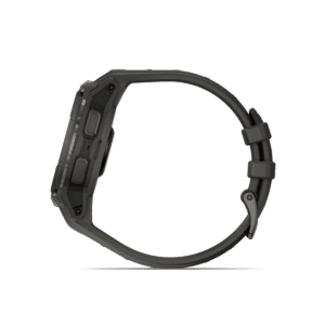 garmin instinct crossover amoled 45 mm anthrazitgrau – hybrid gps outdoor smartwatch / silikonarmband