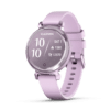 garmin lily 2 35 mm flieder – fitness smartwatch / silikonarmband