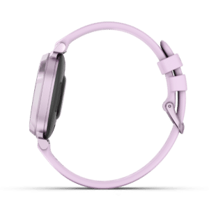 garmin lily 2 35 mm flieder – fitness smartwatch / silikonarmband