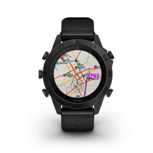 garmin marq commander (gen 2) amoled 46 mm schwarz carbon edition – tool watch / fused carbon fiber & nylonarmband