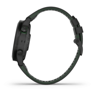 garmin marq golfer (gen 2) amoled 46 mm grün carbon edition – tool watch / fused carbon fiber & nylonarmband