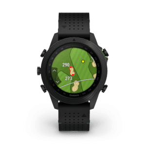 garmin marq golfer (gen 2) amoled 46 mm grün carbon edition – tool watch / fused carbon fiber & nylonarmband